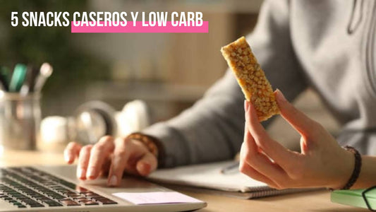 5 snacks caseros y low carb