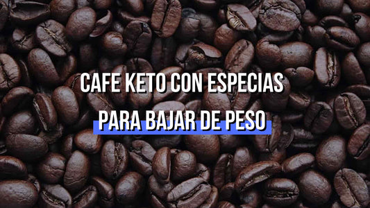 Cafe keto con especias para bajar de peso