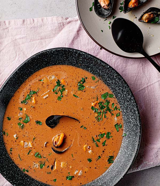 GAZPACHO DE MEJILLONES POR @MA_PETITE_BOUCHEE