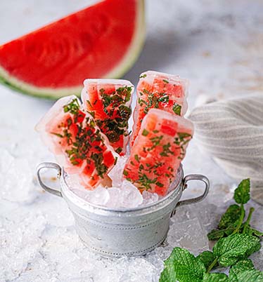 Helado Keto Polo Colágeno Sandia + Menta