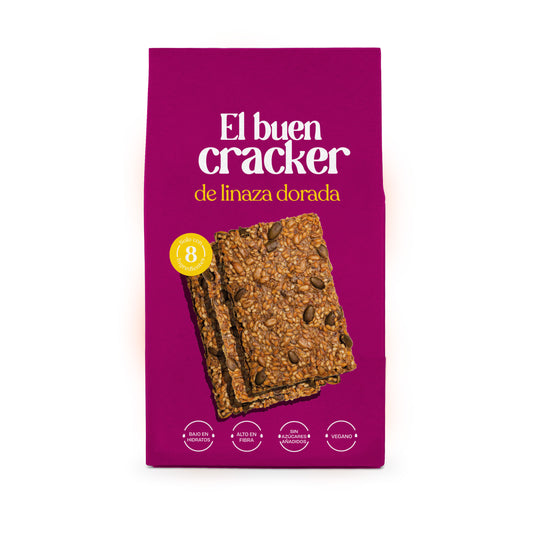 KETO CRACKERS - LINHAÇA DOURADA