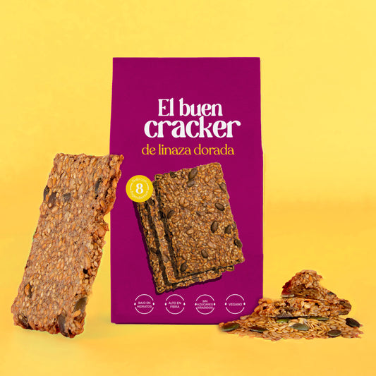 KETO CRACKERS - LINHAÇA DOURADA