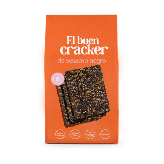 KETO CRACKERS - GERGELIM PRETO