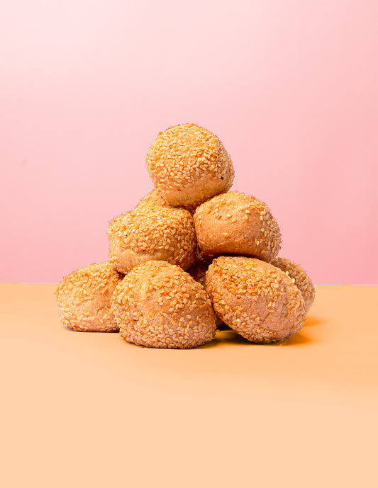 Mini pão cetônico sem glúten