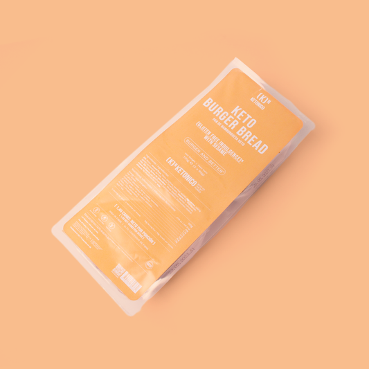  Pan de Burguer keto con semillas de sésamo sin gluten