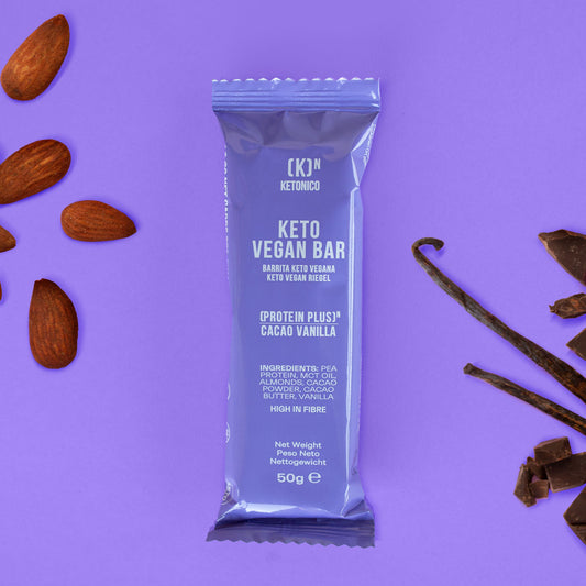BARRITA VEGANA KETO - CACAO VAINILLA
