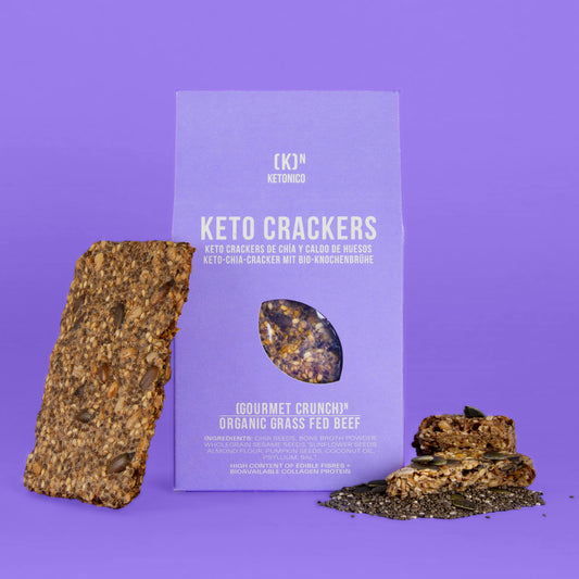 KETO CRACKERS - CHÍA Y CALDO