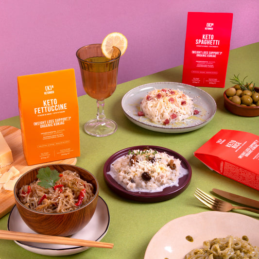 PASTAS Y ARROZ KONJAC - PAQUETE DE 4 VARIEDADES